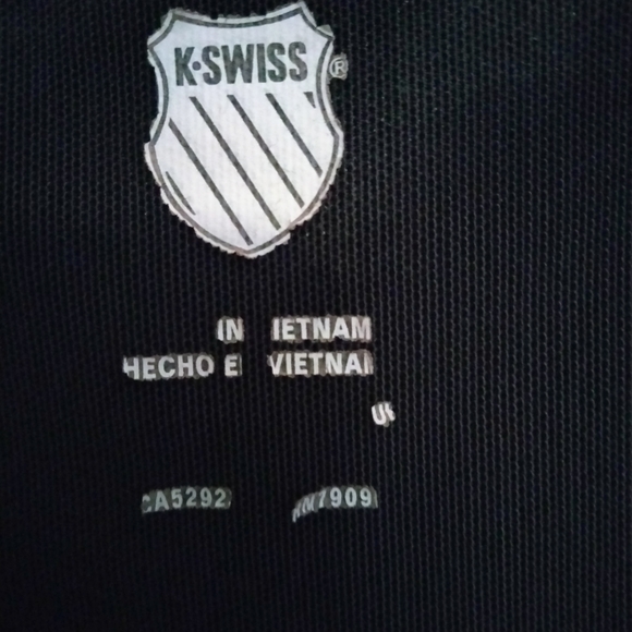 Kswiss athletic top sz small - Picture 2 of 3